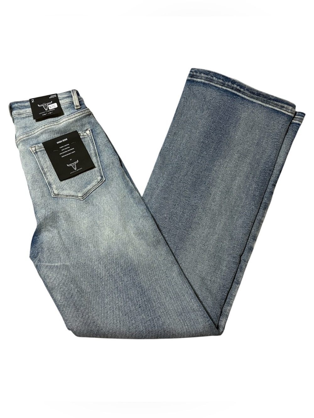 Lucky & Blessed High Rise Bootcut Jeans